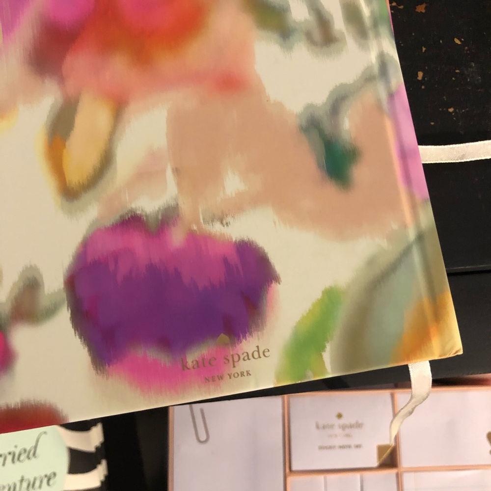 Kate Spade Giverny hardcover notebook - Picture 2 of 3